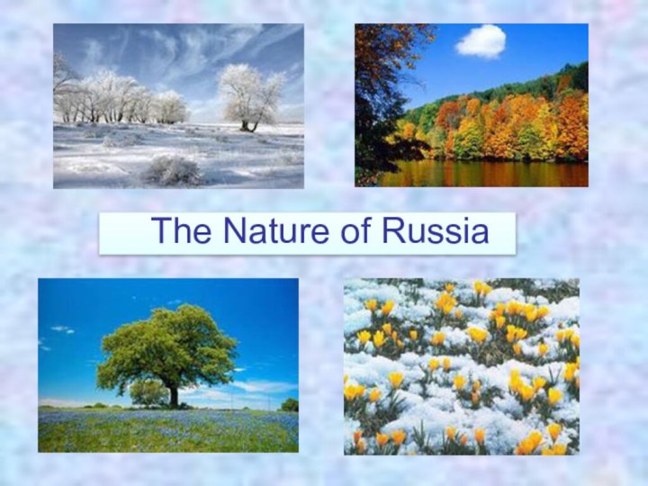 The Nature of Russia