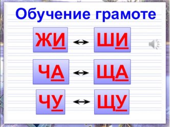 Урок, презентация Послебукварный период 1 класс