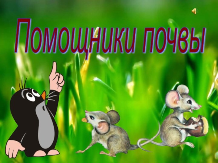 Помощники почвы