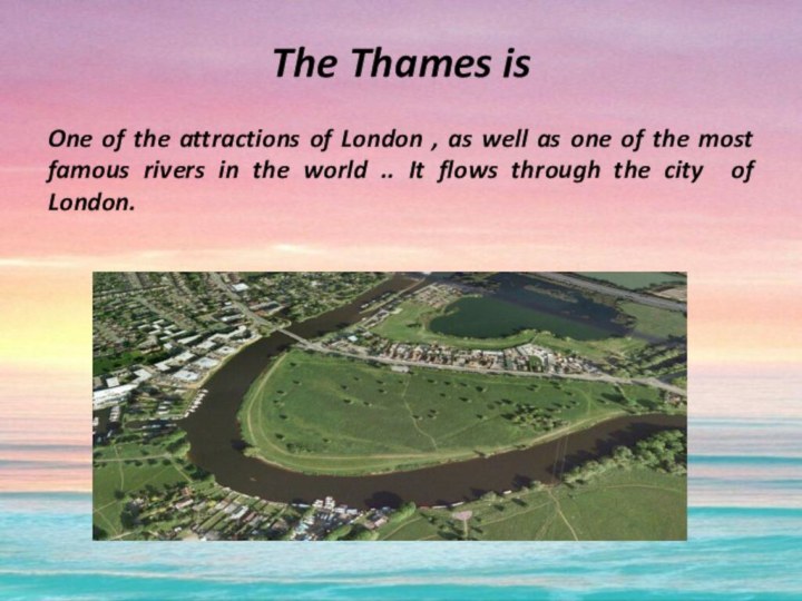 The thames spotlight 8