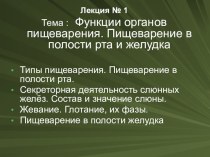 Презентация по практике терапевта