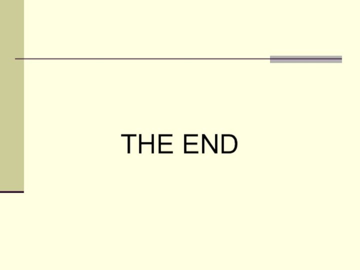 THE END