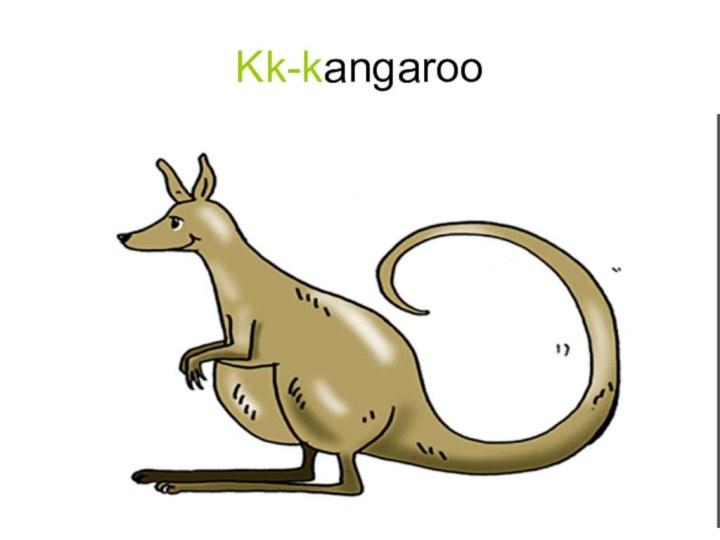Kk-kangaroo