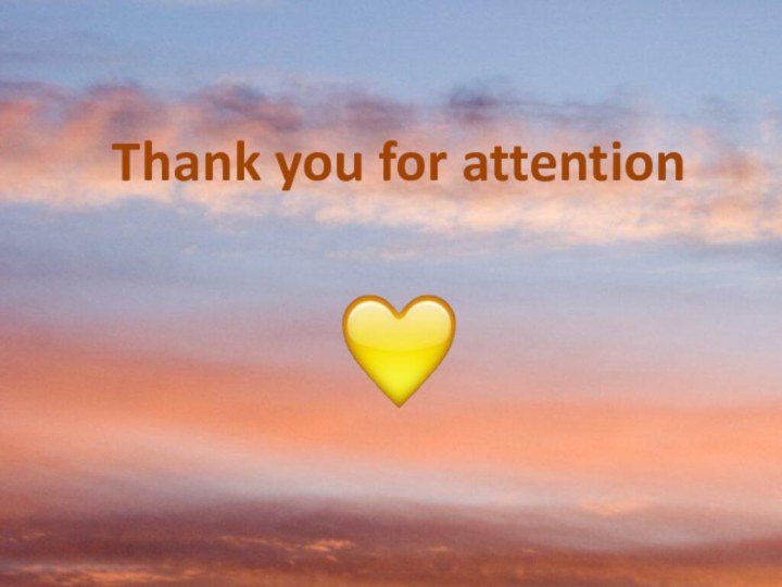 Thank you for attention