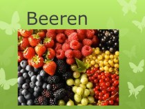 Презентация по немецкому языку на тему ягоды