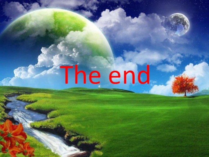 The end