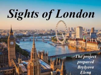 Презентация Sights of London