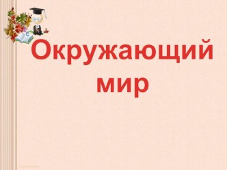 Презентация по окружающему миру на тему Надёжная защита организма