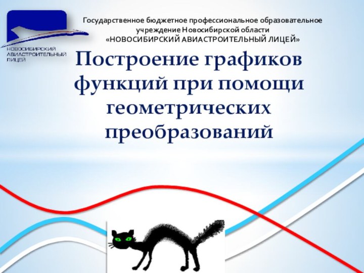 Государственное бюджетное профессиональное образовательное учреждение Новосибирской области