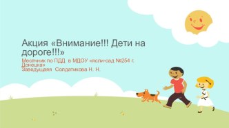 Презентация по пдд в МДОУ 254