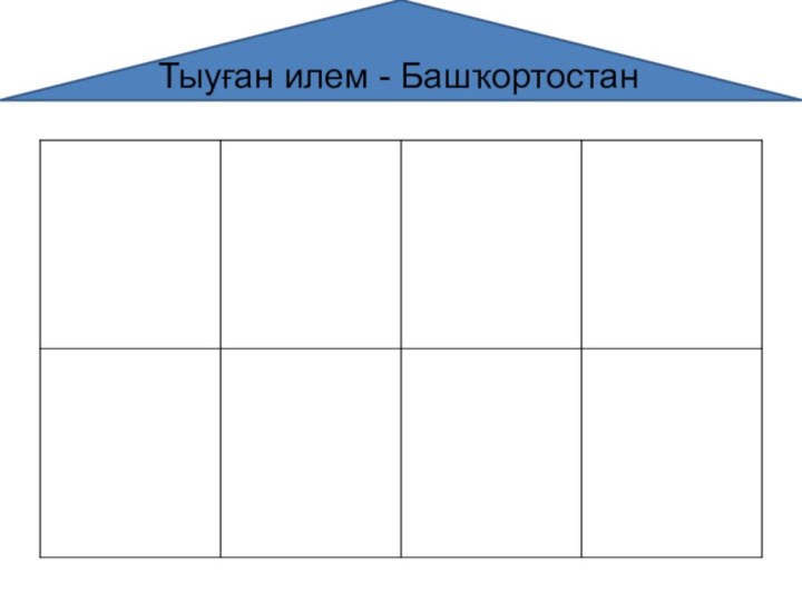 Тыуған илем - Башҡортостан