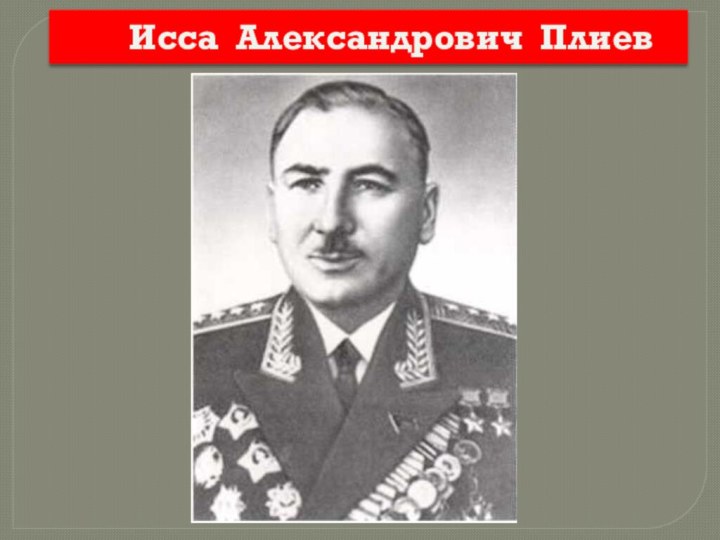 Исса Александрович  Плиев