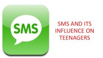 Презентация к ученическому докладу  СМС в жизни подростков