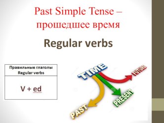 Past Simple Tense. Regular verbs