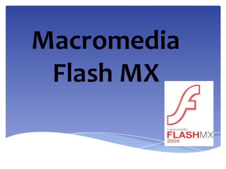 Macromedia Flash MX