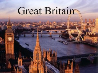 Презентация по английскому языку на тему Great Britain