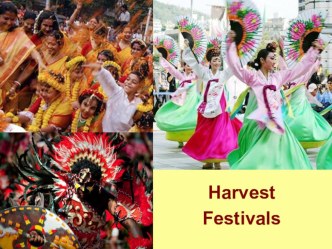 Презентация по английскому языку Harvest Festivals (5 класс)