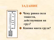 Презентация по физике на тему Равнодействующая сил, направленных по одной прямой