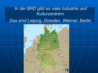 Die Stadte der BRD