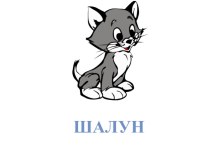 Автоматизация звука (ш) Кот Шалун