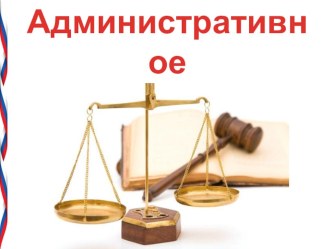 Презентация по обществознанию на тему Административное право