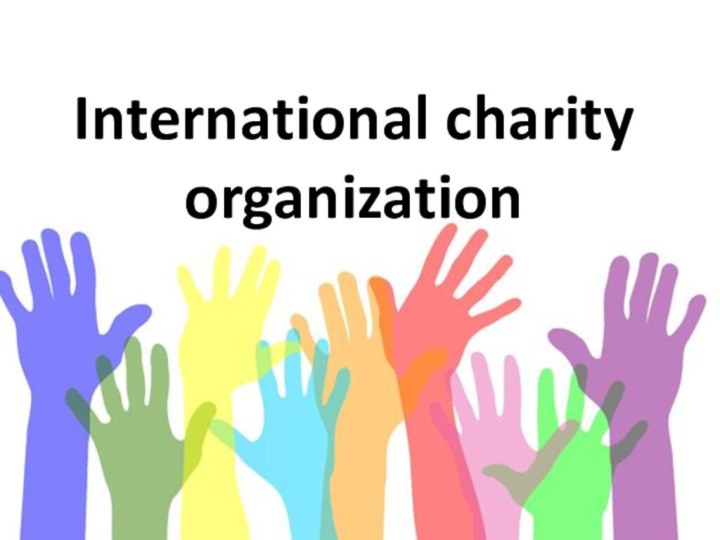 International charity organization