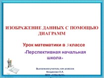 Презентация к уроку математики в 3 классе ПНШ Изображение данных с помощью диаграмм