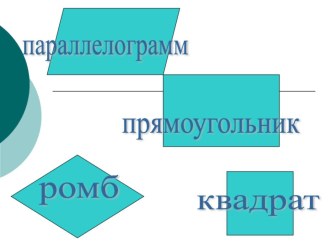 Презентация по геометрии на тему Четырехугольники обобщение