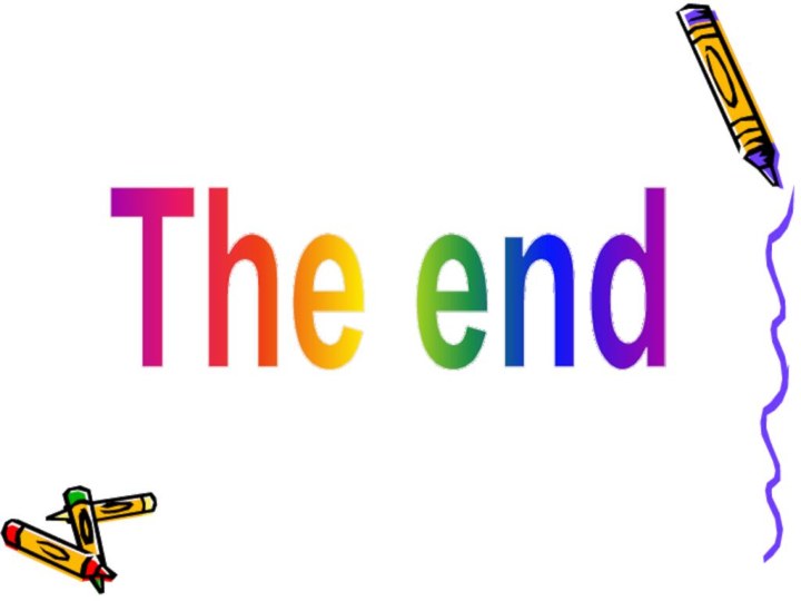 The end