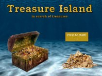 Интерактивная презентация TREASURE ISLAND MY FIRST WORDS