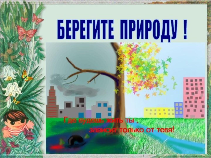 БЕРЕГИТЕ ПРИРОДУ !