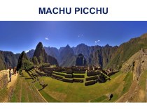 Macchu Picchu