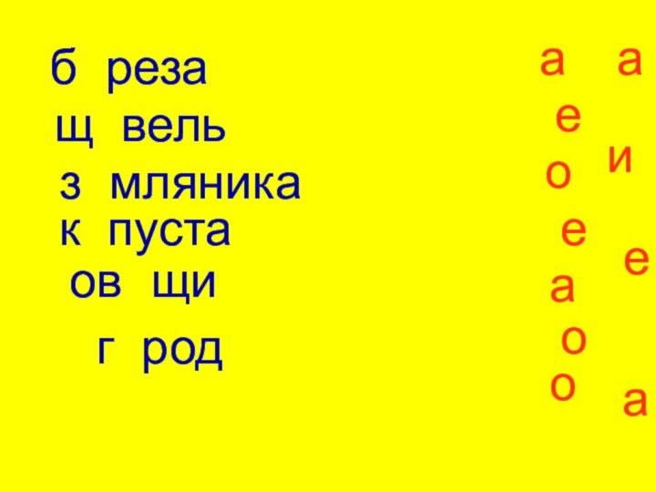 б резащ вельз мляника к пустаов щиаеоеа г родооаиеа