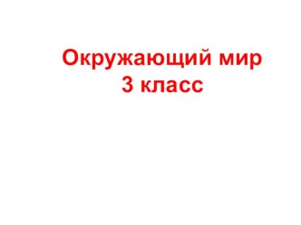 Презентация по окружающему миру на темуОхрана растений (3 класс)