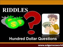 Презентация по английскому языку на тему Riddles
