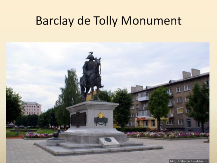 Barclay de Tolly Monument