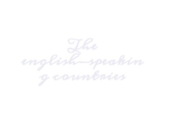 Презентация по английскому языку на тему English-speaking countries