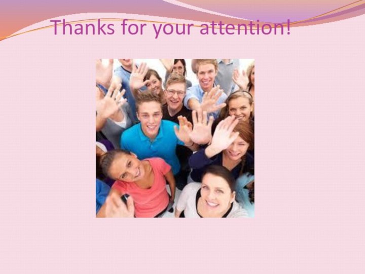 Thanks for your attention!