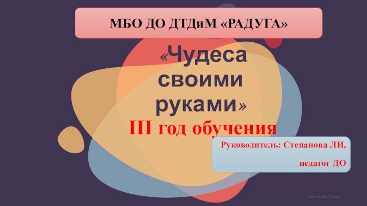 ТМ  «    ТМ  «Чудеса своими руками»