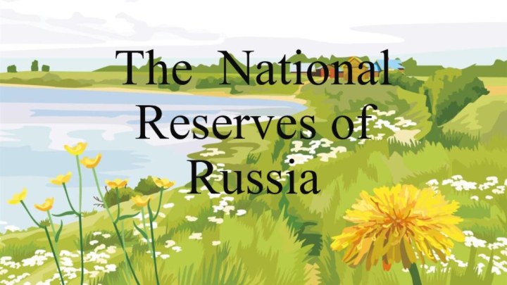 The National Reserves of Russia