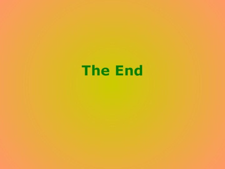 The End