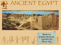 Презентация по английскому языку на тему Ancient Egypt