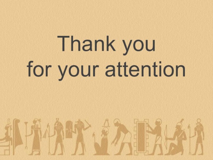 Thank you for your attention