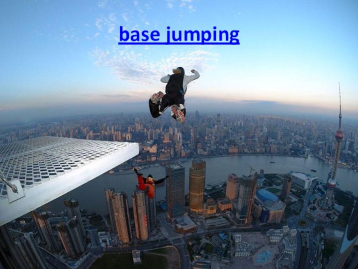 base jumping