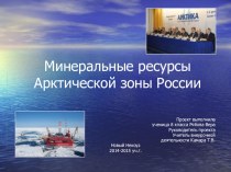 Проект по географии: Минеральные ресурсы арктической зоны России