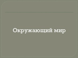 Презентация к уроку окружающего мира на тему В мире звука