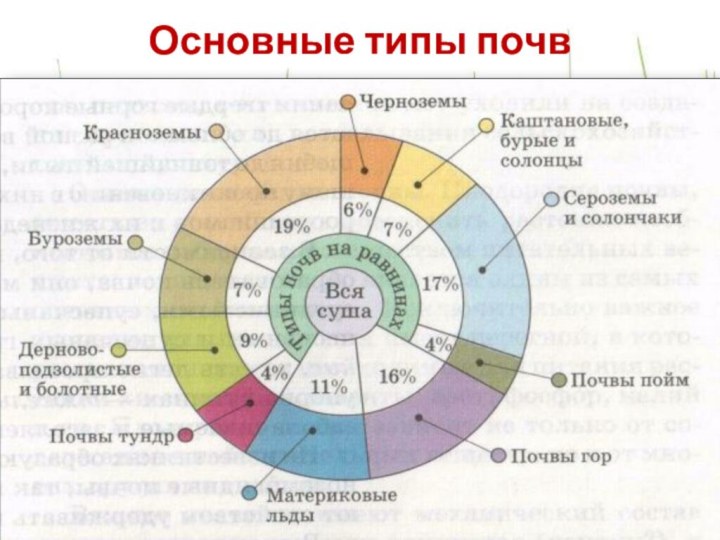 Основные типы почв