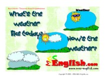 Презентация по английскому языку на тему Weather (5 класс)