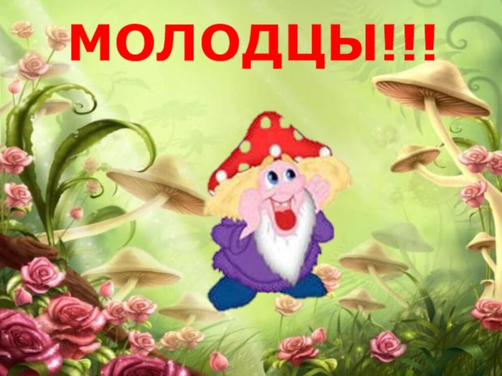 МОЛОДЦЫ!!!