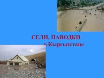 Допматериал Сели и паводки в Кыргызстане